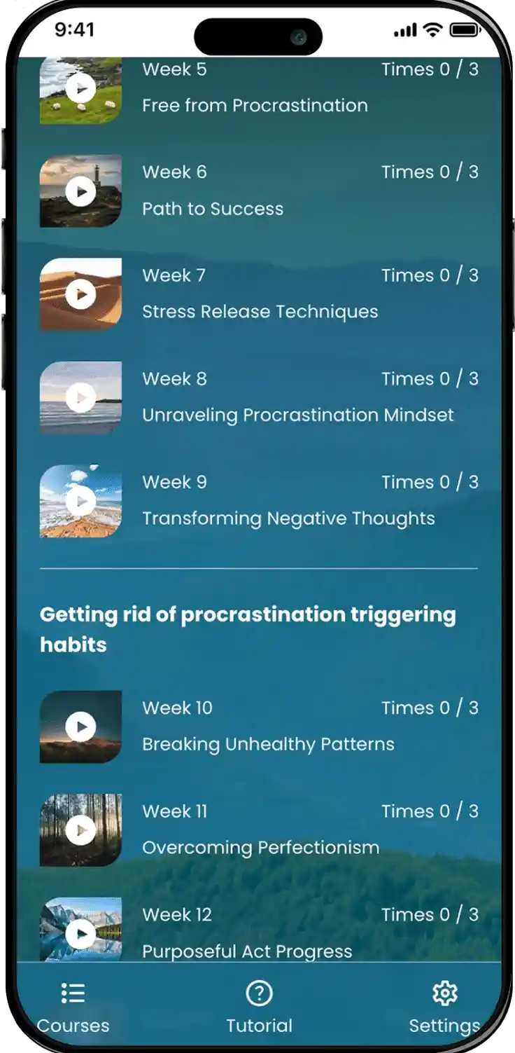 Happyo Benefits — Certified Hypnotherapy Anti-Procrastination Program by Kevin Core MD